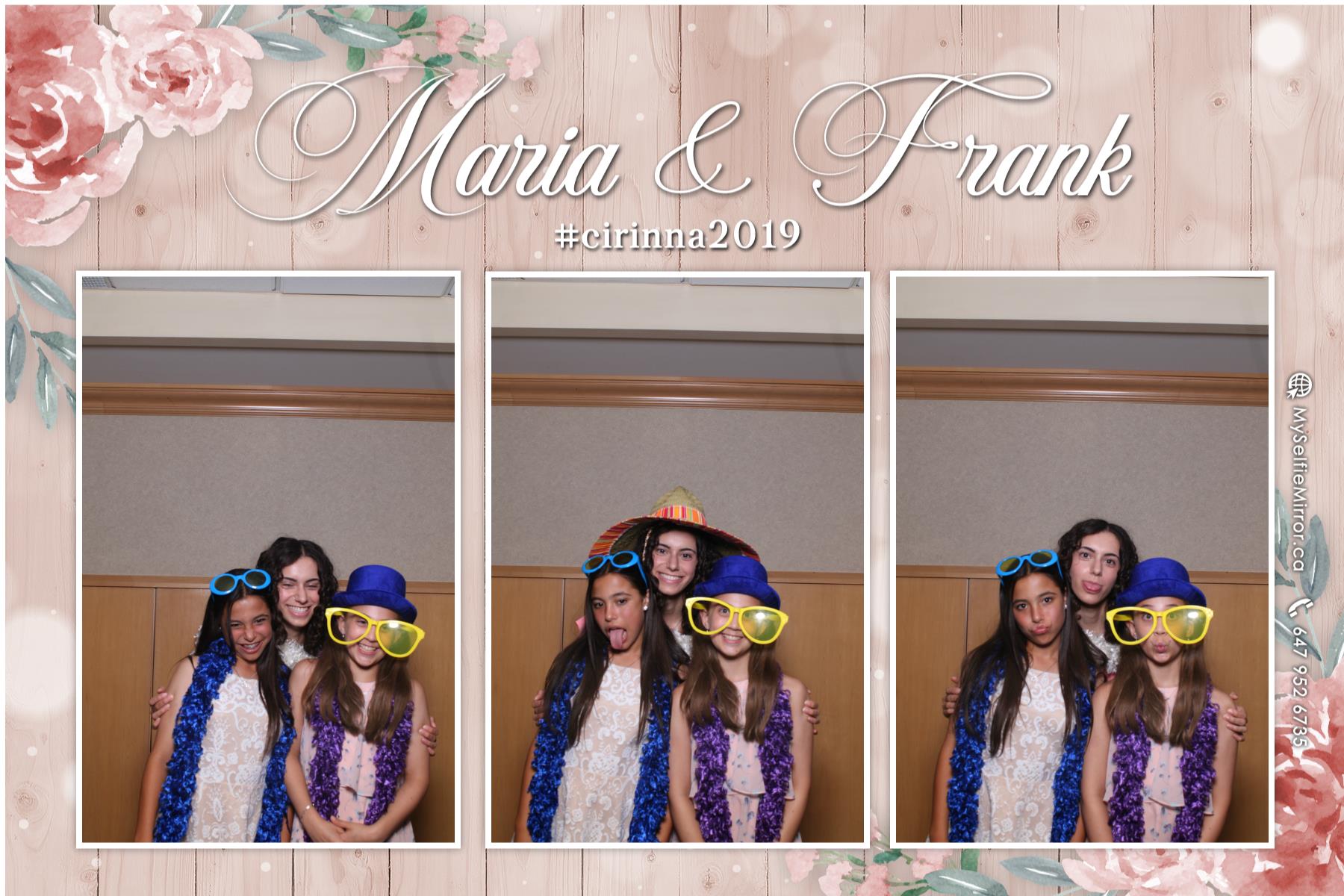 Wedding of Frank and Maria  | View more photos from the event at gallery.myselfiemirror.ca/u/romanmyselfiemirrorca/Wedding-of-Frank-and-Maria